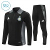 Al Nassr Zwarte Trainings Sweatshirt Kwart-Zip 2024-25  - Kids
